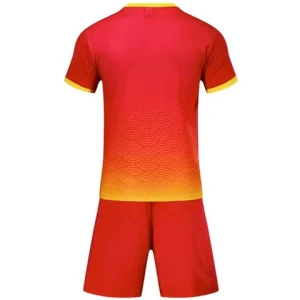 Training And Sports Wear Soccer Uniforms New Model Latest Printing Customized Logo & Team Name Soccer Uniform Set