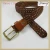 Import TT8714 Hot Selling Mens New Style Leisure custom knitted weave leather belts from China