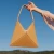 Import Turkish tide FLEX HOBO niche triangle rhombic folding tote shoulder bag Messenger bag handbag from China
