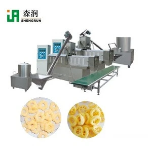 Twin-screw Oil-free Baked Cereals Snack Food Equipment Extruder