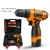 Import Two In One High Power 3.0ah Fast Charger Brushless Cordless Impact Drill Screwdriver 18v 21v Combo Kit Set from China