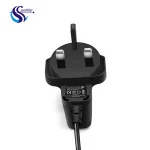 UL listed UK plug switching power supply 5v 1a ac/dc adapter