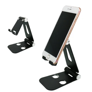 Universal Portable Aluminum Alloy Tablet PC Desk Stand for iPad Folding Multi-angle Holder For Cell Phone
