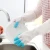 Unlined Cleaning Glove Reusable Household Dishwashing Waterproof PVC Gloves for Kitchen Gardening Toilet Guantes