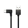 USB 2.0 3.0 Type C 90 Degree Data Cable Fast Charging Charger Cable For Game Console