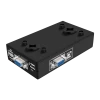 USB KVM VGA Switch Box Adapter and 3 Port  VGA USB Cables USB VGA KVM Switch