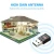 Import USB Wireless Wifi Adapter 600mbps 802.11ac USB ethernet adapter Network Card wi-fi receiver For Mac PC Windows 7 8 10 from China