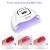 Import UV Gel Nail Lamp 150W LED UV Light Nail Dryer for Gel Polish 4 Timers Professional Nail Art Accessories from China
