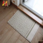 various colors cotton hotel kid resistance bath rug