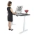 Venace Modern Ergonomic In-Stock White Office Desk Electric Height Adjustable Standing Desk Table Legs  Free Shipping to USA