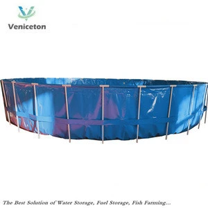 Veniceton  custom 100m3 fish farming tank for RAS System aquaculture equipment