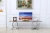 Import Visionnaire Luxury Home Marble Top Brushed Stainless Steel Base TV Stand from China