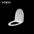 Import VOEO factory price Heated electric hygienic bidet toilet seat battery operated warm automatic toilet seat cover from China