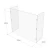 Import VONVIK Frosted Privacy Acrylic Workstation Desktop Partition D Desk Panel Screen from China