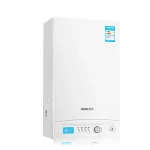Wall hung gas furnace for hot water and heating with instant gas water heater