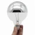Import Warm White Shadowless Light Bulb G95 E27 60W Half Silver Light Bulb Incandescent Filament Edison Light Bulb from China