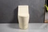 washroom beige siphonic one piece storage tank ceramics bowls seats economic sanitary ware Arabic sink toilet combo for sale