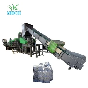 Waste Edge Crushing And Recycling Plastic Pe Industrial Ldpe Pp Film Washing Machine