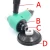 Water-feed Type 4 Inches Pneumatic Water Sander Air Wet Sander Polisher 100mm Water Wet Sander 110 Degree