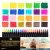 Watercolor Brush Pen Set School Supplies Lettering Calligraphy Drawing Sketching Marker Children Fabricolor Soft Brush Pen