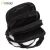 Waterproof black oxford men vertical mini zippered messenger bag for phone