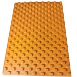 Waterproof EPS floor heating pad plate elements systems