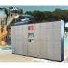Waterproof outdoor automated smart digital safe storage electronic beach rental locker with barcode QR code
