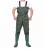Import Waterproof PVC Nylon Chest Fly Fishing Waders with Boot Foot from China