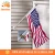 Import Weather resistance fabric advertising custom logo fabric banner American wall mounted flag from China