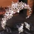 Import Wedding bride tiara hair accessories Crystal bride Princess crown hoop from China
