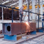 Welding robot for box beam assembly welding machine equipment