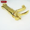 Wenzhou sanitary 5 years guarantee gold color brass basin faucet