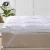 White Luxury 100% Cotton Goose Down Feather Hotel Bed Mattress Pad Topper For Five Star
