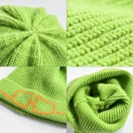 Wholesale 100% Acrylic Winter Hats Custom Jacquard Knitted Beanie Hat