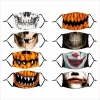 Wholesale Amazon Hot Custom Horror Printing Halloween Reusable Party Face Cover