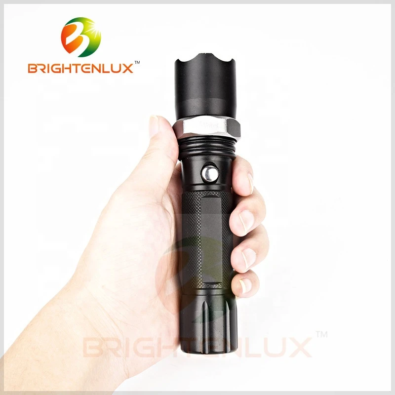 Wholesale Best Powerful Rechargeable 3W Police Security Led Police Flashlight