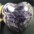 Import wholesale bulk Christmas decoration gifts natural amethyst crystal carved hearts crystal crafts from China
