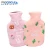 wholesale cartoon cute colorful hot water bag,hot water bottle with cover