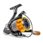 Wholesale CNC Alloy Carrete De Pesca High Speed Spool Casting Metal Sea Carp Saltwater  Fishing Rod Reels Spinning Reel