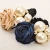 Import Wholesale colorful new model flora silk ribbons flower hair ties from China