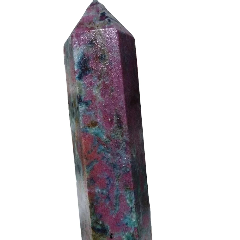 Wholesale crystals crafts natural quartz Ruby kyanite point healing stones for Home Decoration