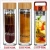 Import Wholesale eco friendly bpa free double wall glass flask/ glass vacuum thermos flask from China