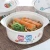 Import wholesale eco friendly diadegradable natural bamboo fiber kids baby soup noodle bowls set with lid handle from China