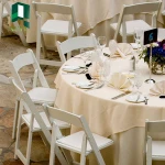 Wholesale elegant garden folding plastic chair