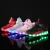 Import Wholesale Festivals Party dance luminous USB charger kids sneaker LED Girls kids light up shoes from China