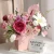 Import Wholesale flower round paper box flower transport boxes bouquet boxes for flower shop from China