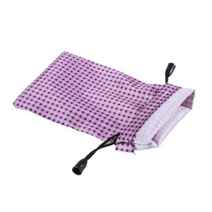 wholesale high quality glasses pouch fabric microfiber cloths pouch eyeglasses spectacle bag