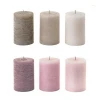 wholesale Home Decoration 7*10cm High Quality White Paraffin Wax Pillar Candle
