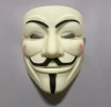 Wholesale Hot In Stock Plastic Carnival V for Vendetta Masquerade Mask Anonymous Party Mask