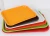 Import Wholesale Large Square Airline Meal Plastic Food Serving Tray from China
